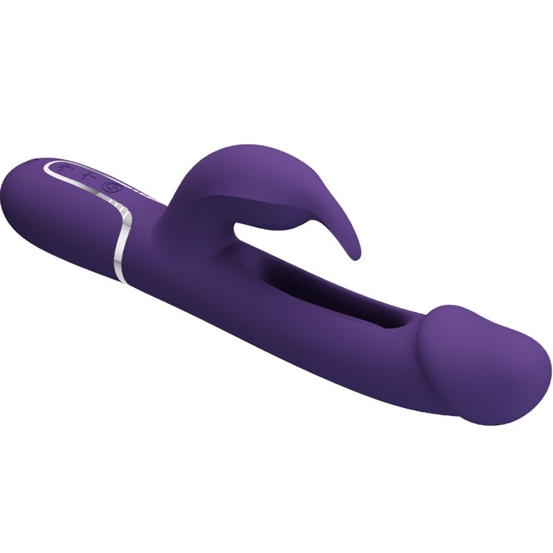 Pretty Love Kampas rabbit vibratore viola 7 funzioni oscillante
