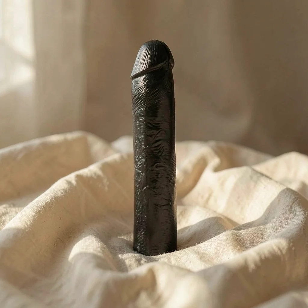 Hung System Benny dildo realistico nero 25,5 cm