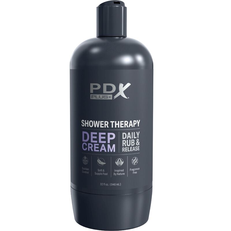PDX Plus Shower Therapy Crema Profonda masturbatore frosted discreto