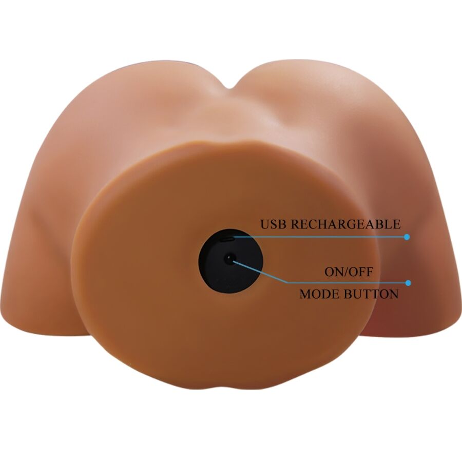Crazy Bull Geriann masturbatore bacino vibrante 10+5 USB