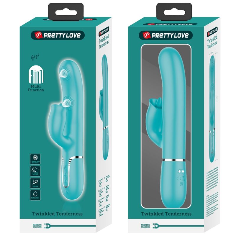 Pretty Love Rabbit Licking vibratore rabbit acqua