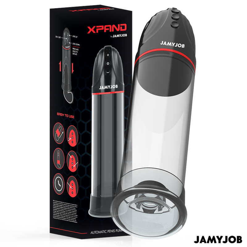 Jamyjob Xpand pompa per pene in silicone 3 intensità