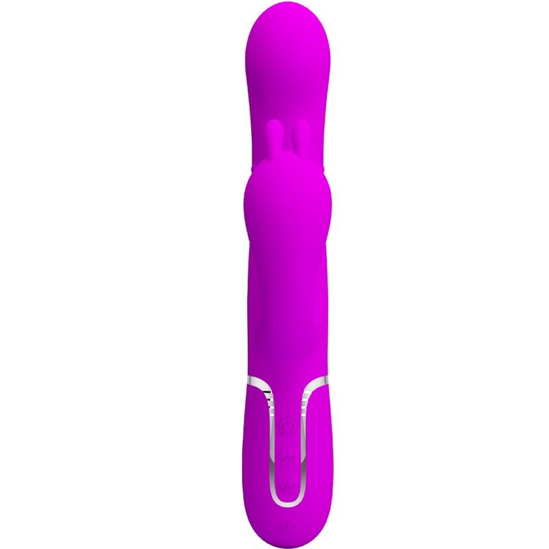 Pretty Love Cammy vibratore rabbit triplo silicone