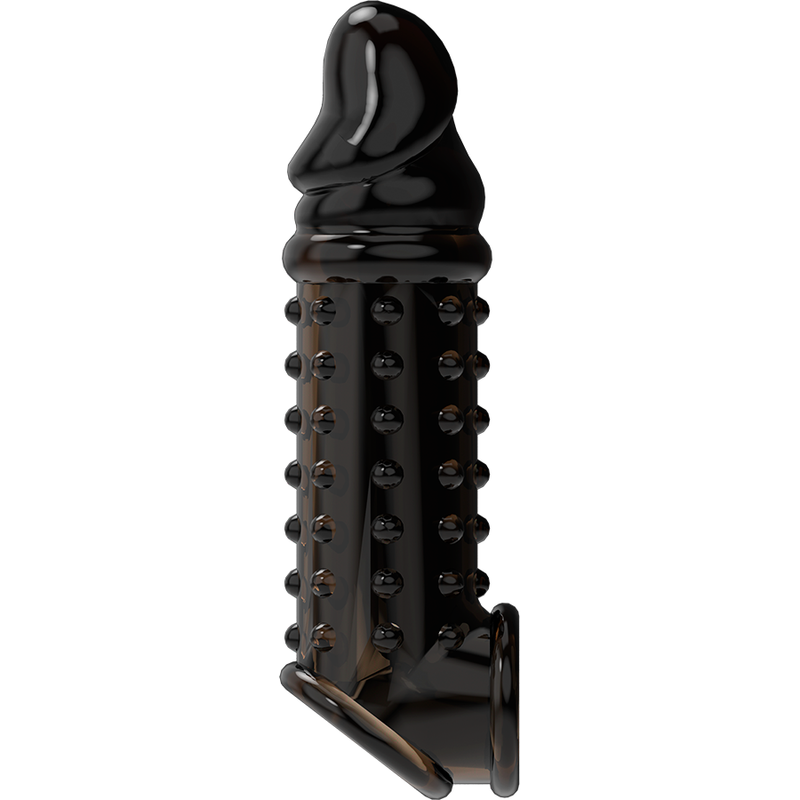 VirilXL V11 guaina pene TPE nera 13,5 cm