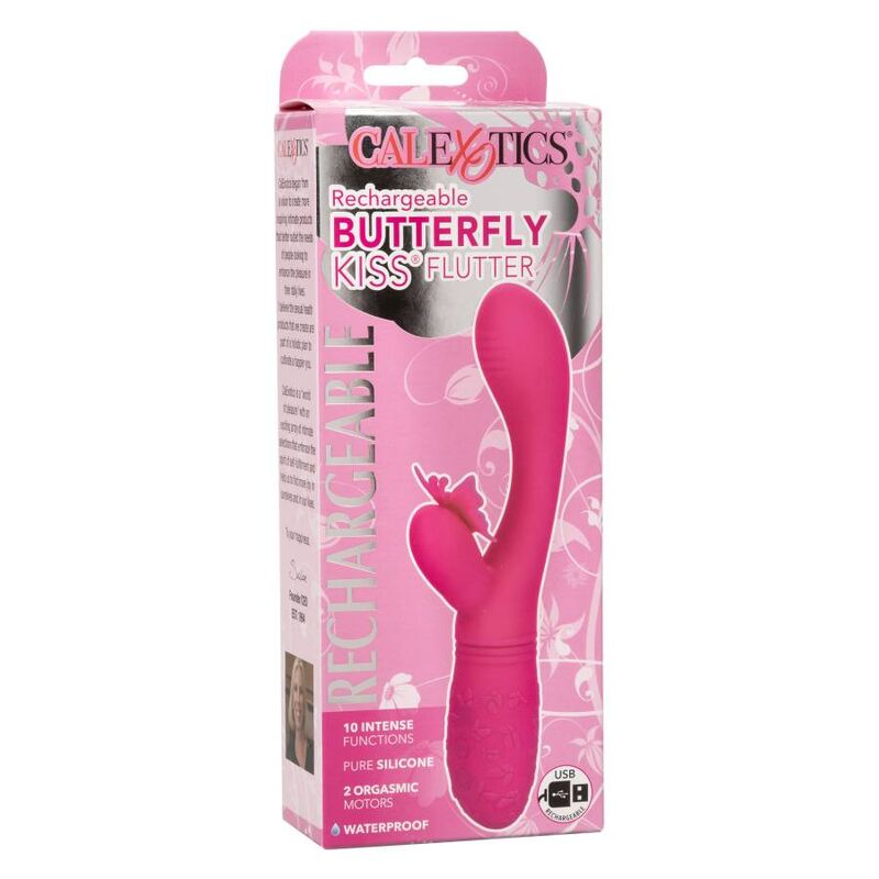 CalExotics Butterfly Kiss Flutter Vibratore Farfalla Rosa