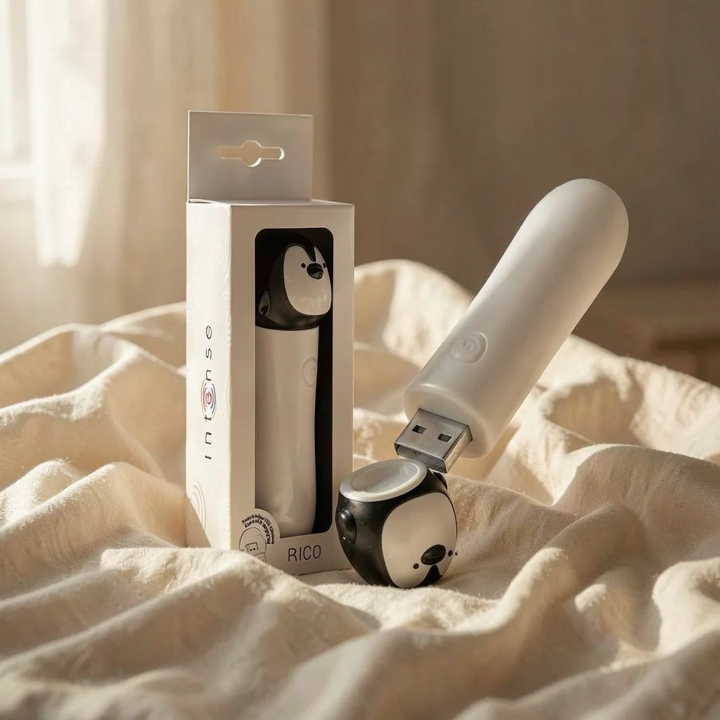 Intense Rico vibratore clitorideo bianco 8 modalità