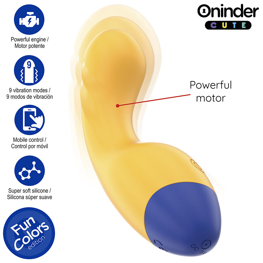 ONINDER Love Buddy Master vibratore punto G 14 cm app