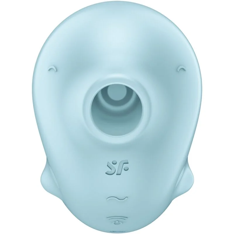 Satisfyer Sassy Seal Blu stimolatore clitoride air pulse 2 motori