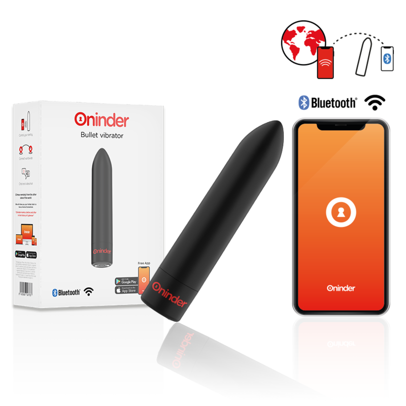 Oninder Berlin mini vibratore bullet clitorideo 9 modi