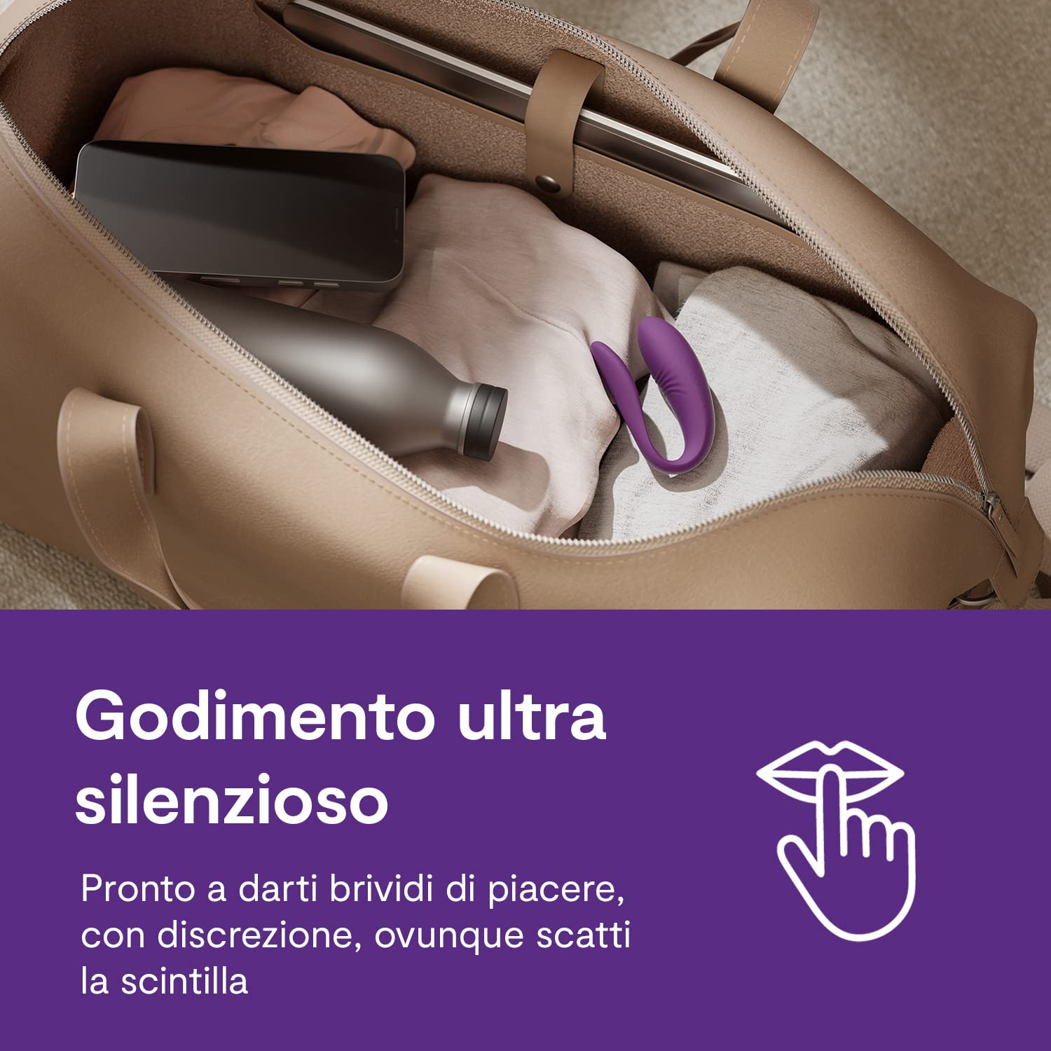 We-Vibe Unite vibratore coppia telecomando 9 modalità