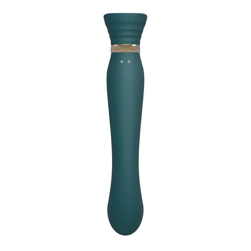 Zalo Queen vibratore punto G riscaldante verde