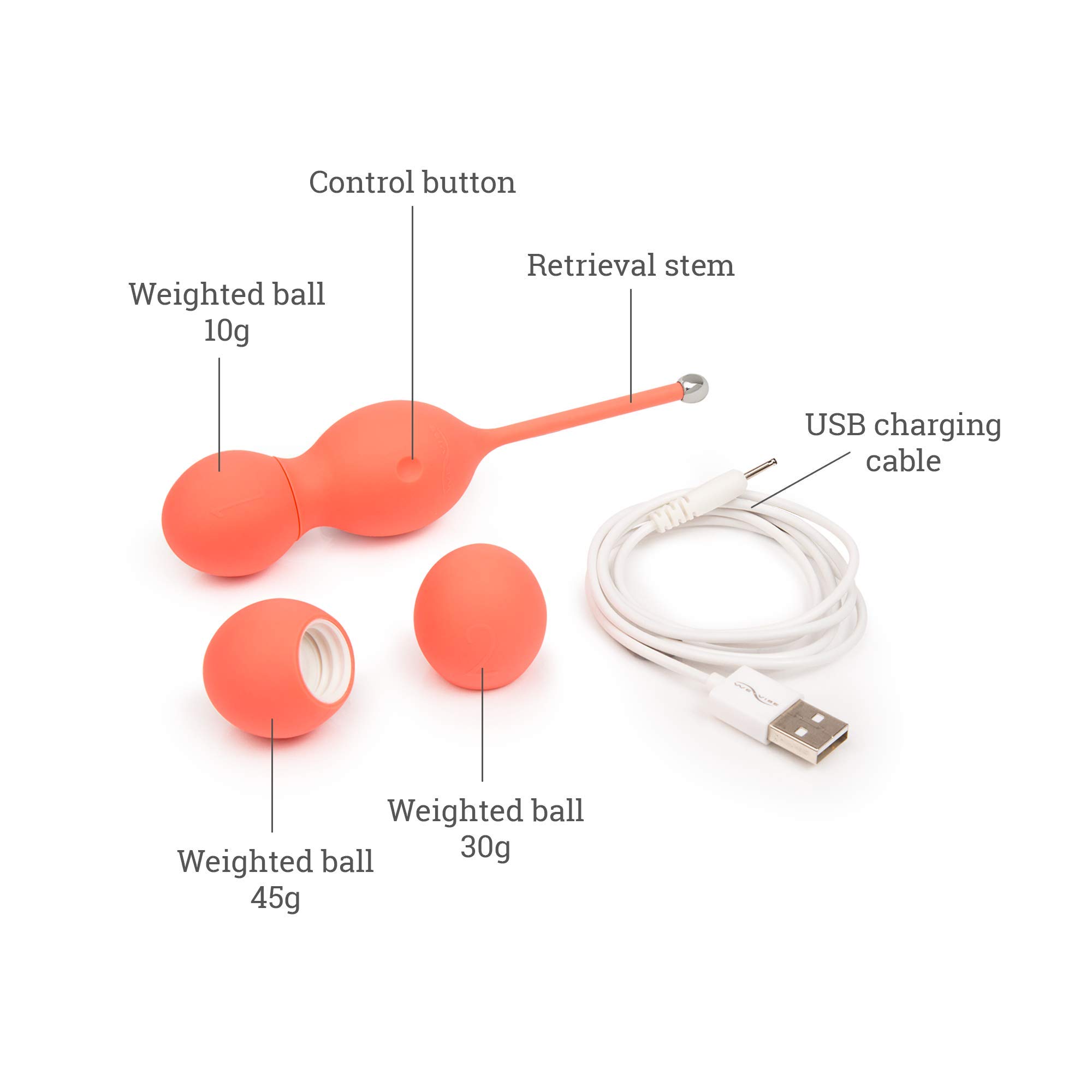 We-Vibe Bloom palline vaginali vibranti 3 pesi progressivi