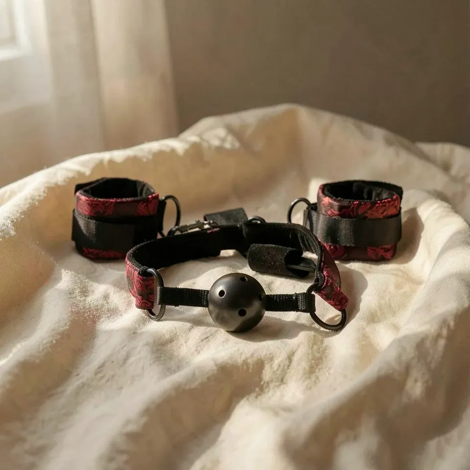 CalExotics Scandal bavaglio ball gag silicone 61 cm