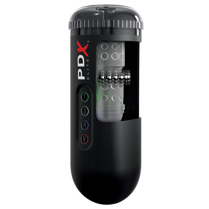 PDX Elite Moto Blower masturbatore aspirante vibrante