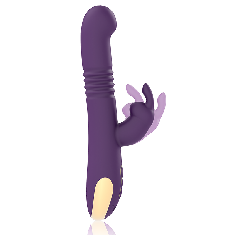 Treasure Bastian vibratore rabbit rotante con spinta