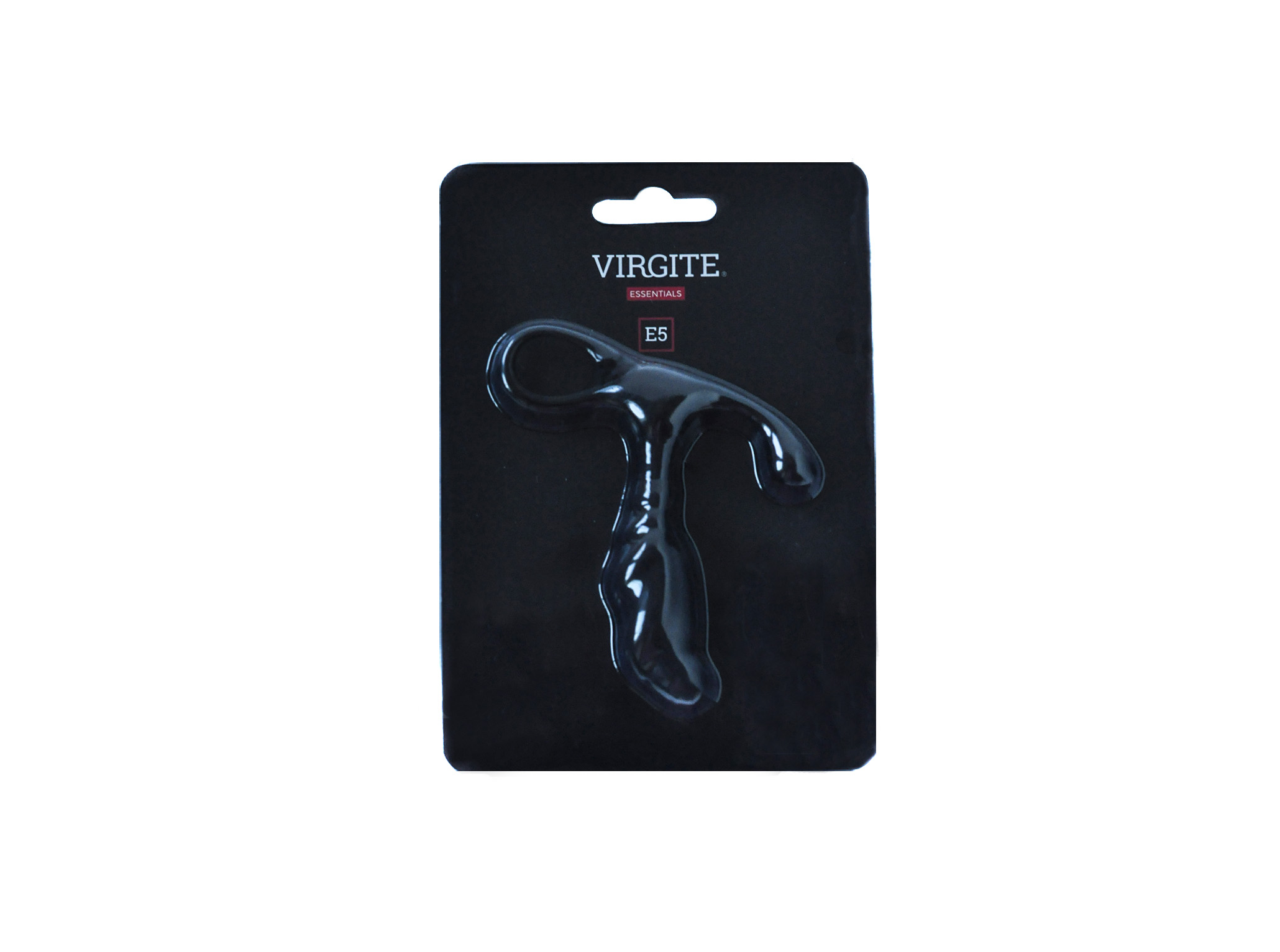 Love Hit E5 stimolatore prostatico nero silicone morbido