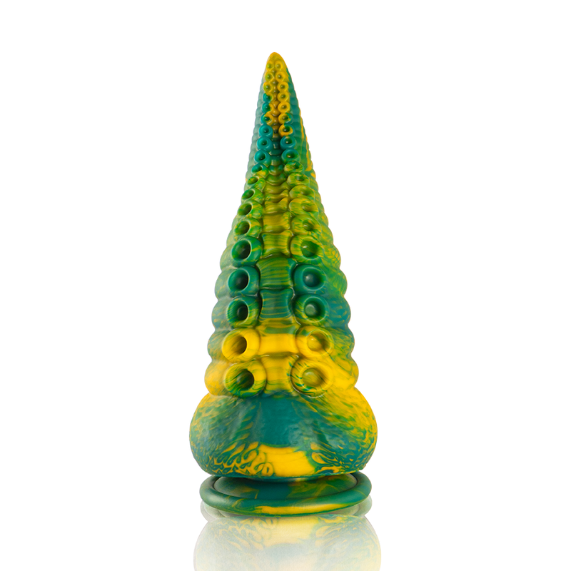 Epic Cybersilicock Cetus dildo fantasy verde 17 cm silicone