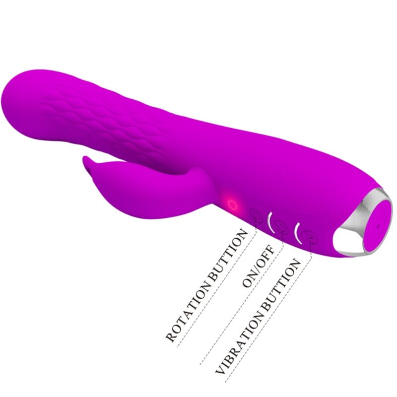 Pretty Love Molly Vibratore Coniglio Rotante 20,5 cm