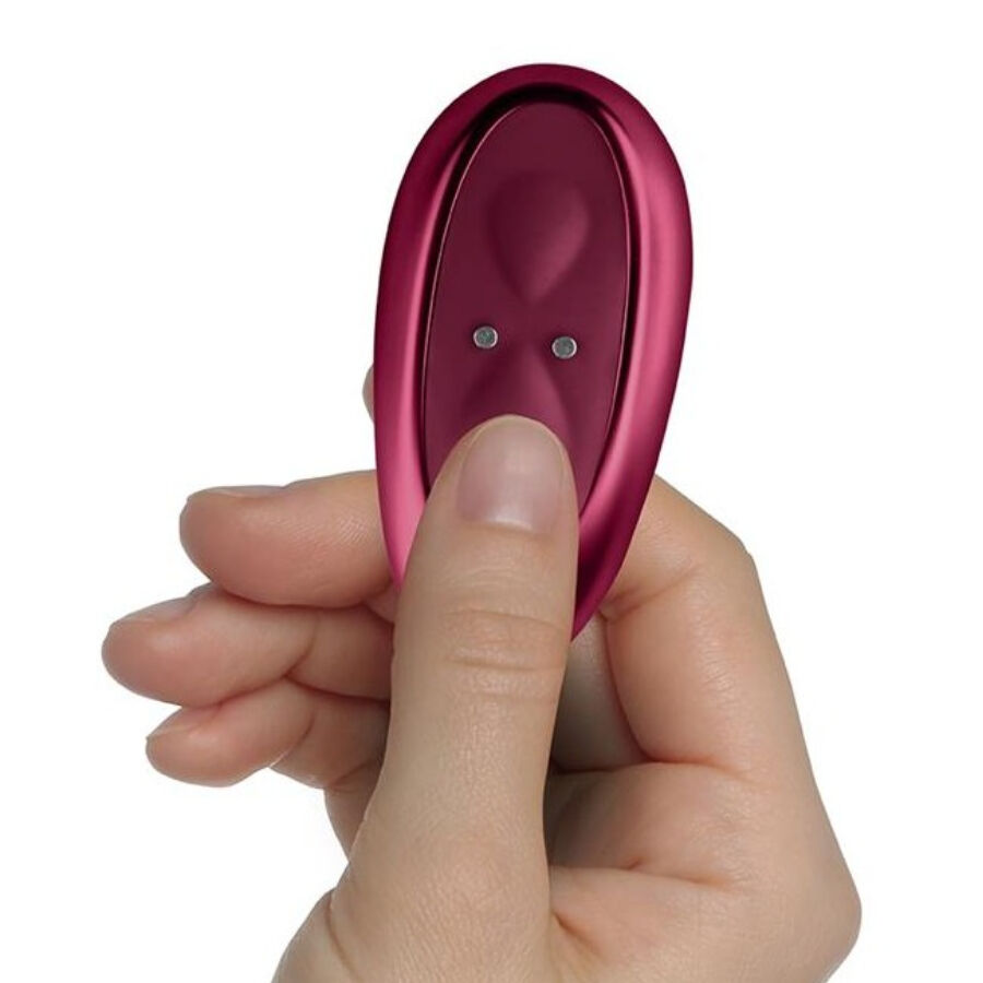 Rocks-Off Ruby Glow vibratore mani libere rosso telecomando