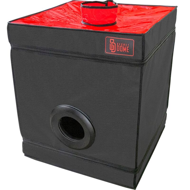 Secret Dome Kink Club Bukkake cabina BDSM nero rosso