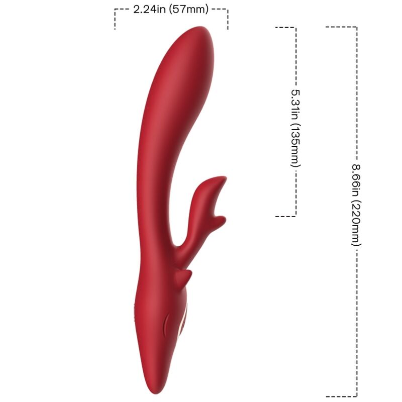Armony Elk Rabbit vibratore rabbit rotante 9 vibrazioni