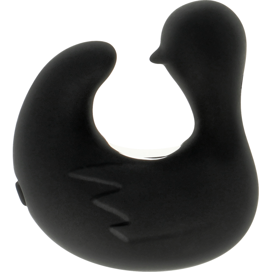 Black&Silver Duckymania stimolatore clitoride da dito silicone