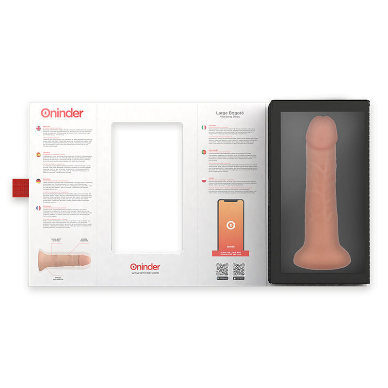 Oninder Bogotá dildo vibrante realistico con app