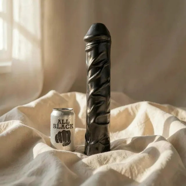 All Black Fist Morbido dildo 31 cm in TPR morbido