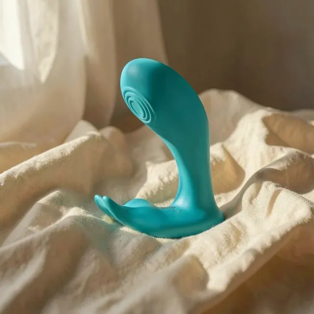 Pretty Love Idabelle vibratore rabbit blu con telecomando