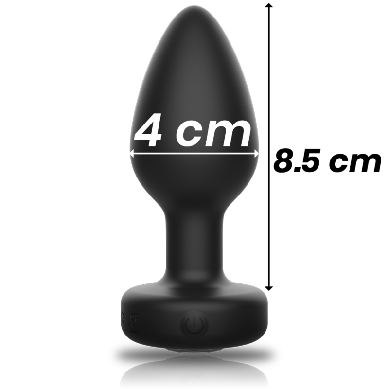 Ibiza Plug Telecomando plug anale vibrante taglia L silicone