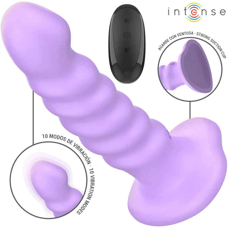 Intense Brenda vibratore spirale viola telecomando