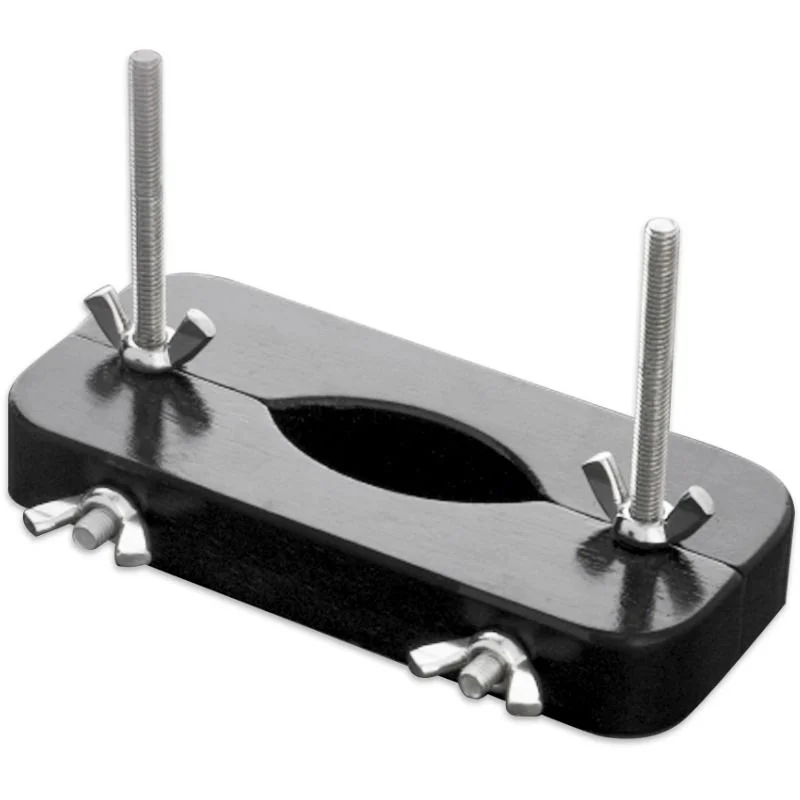 Metal Hard Ball Buster strumento BDSM legno nero