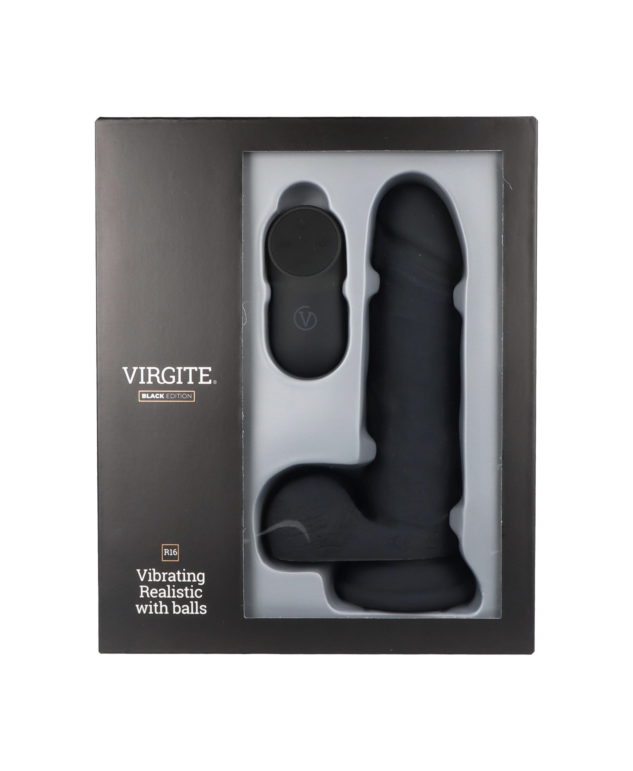 Love Hit R16 vibratore realistico 16 cm nero USB