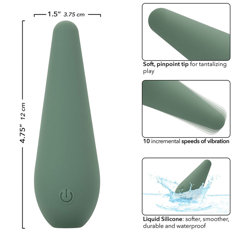 CalExotics Mod Chic vibratore verde 10 velocità