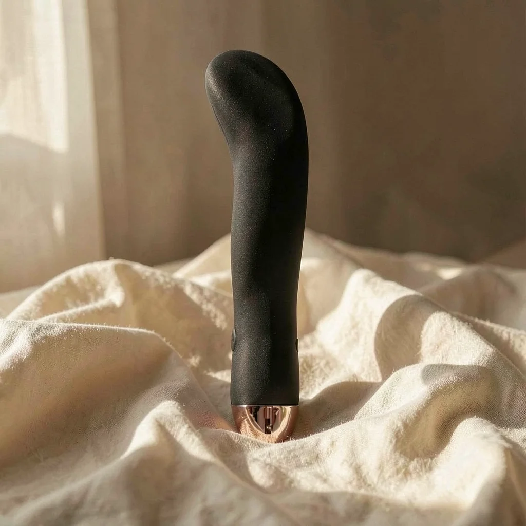 Dolce Vita Due vibratore ricaricabile silicone nero 13,2 cm