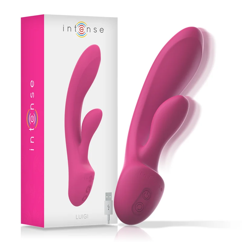 Intense Luigi vibratore rabbit rosa 10 modi silenzioso