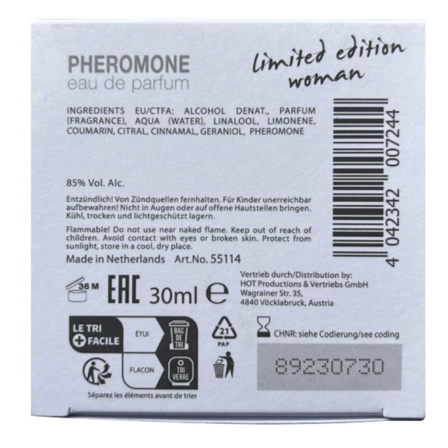 Hot Pheromone Dubai profumo feromoni donna 30 ml