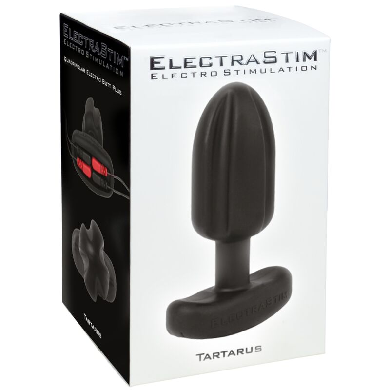 ElectraStim Tartarus plug anale elettrostimolazione silicone nero