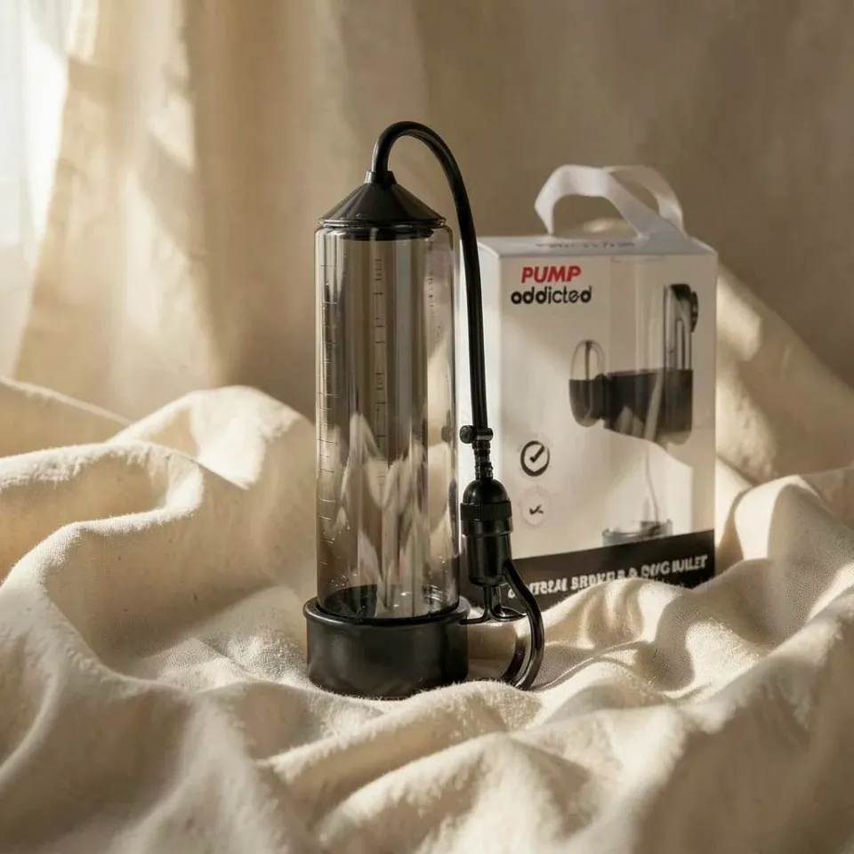 Pump Addicted RX5 pompa pene nera impermeabile