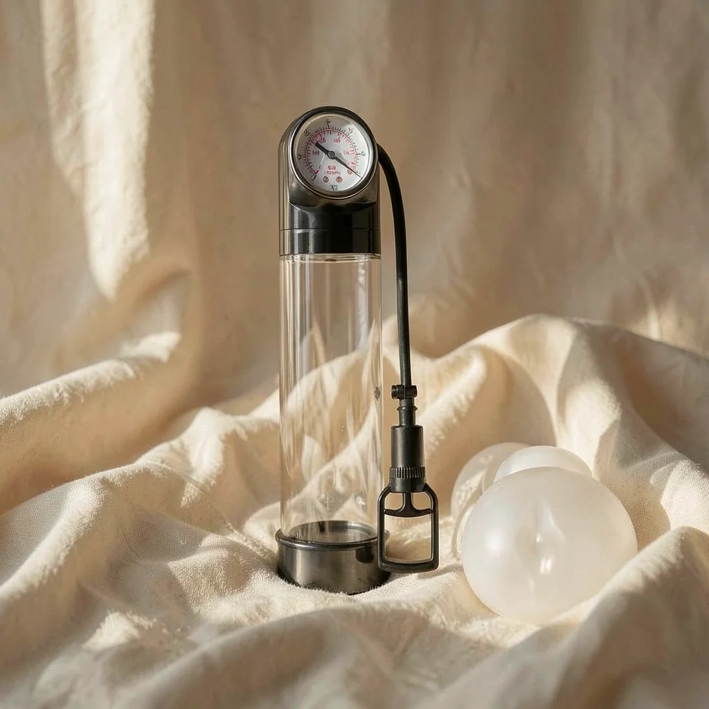 Pump Addicted RX9 Trasparente pompa pene 30 cm impermeabile