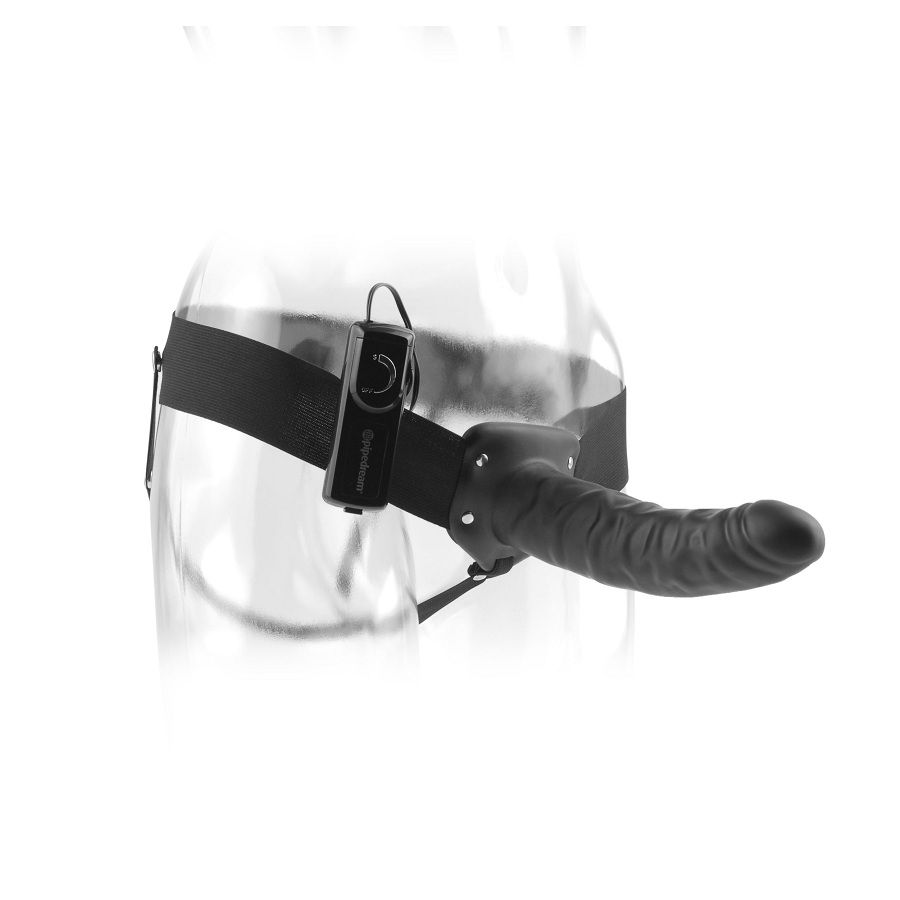 Fetish Fantasy Strap-on Cavo Vibrante Nero 19 cm