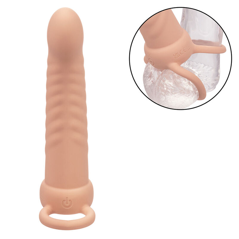 CalExotics Performance Maxx Ribbed vibratore coppia carne