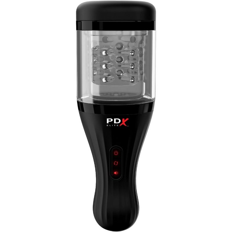PDX Elite Talk Dirty Rotobator masturbatore rotante con audio