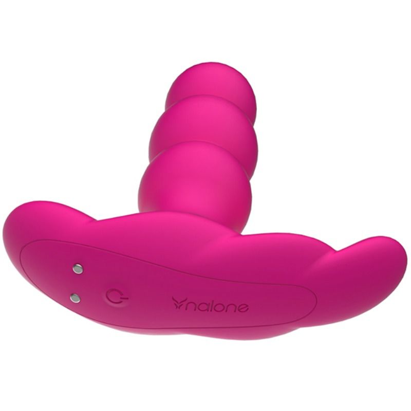 Nalone Pearl Nero plug anale vibrante con telecomando