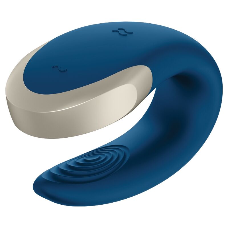 Satisfyer Double Love vibratore coppia blu telecomando