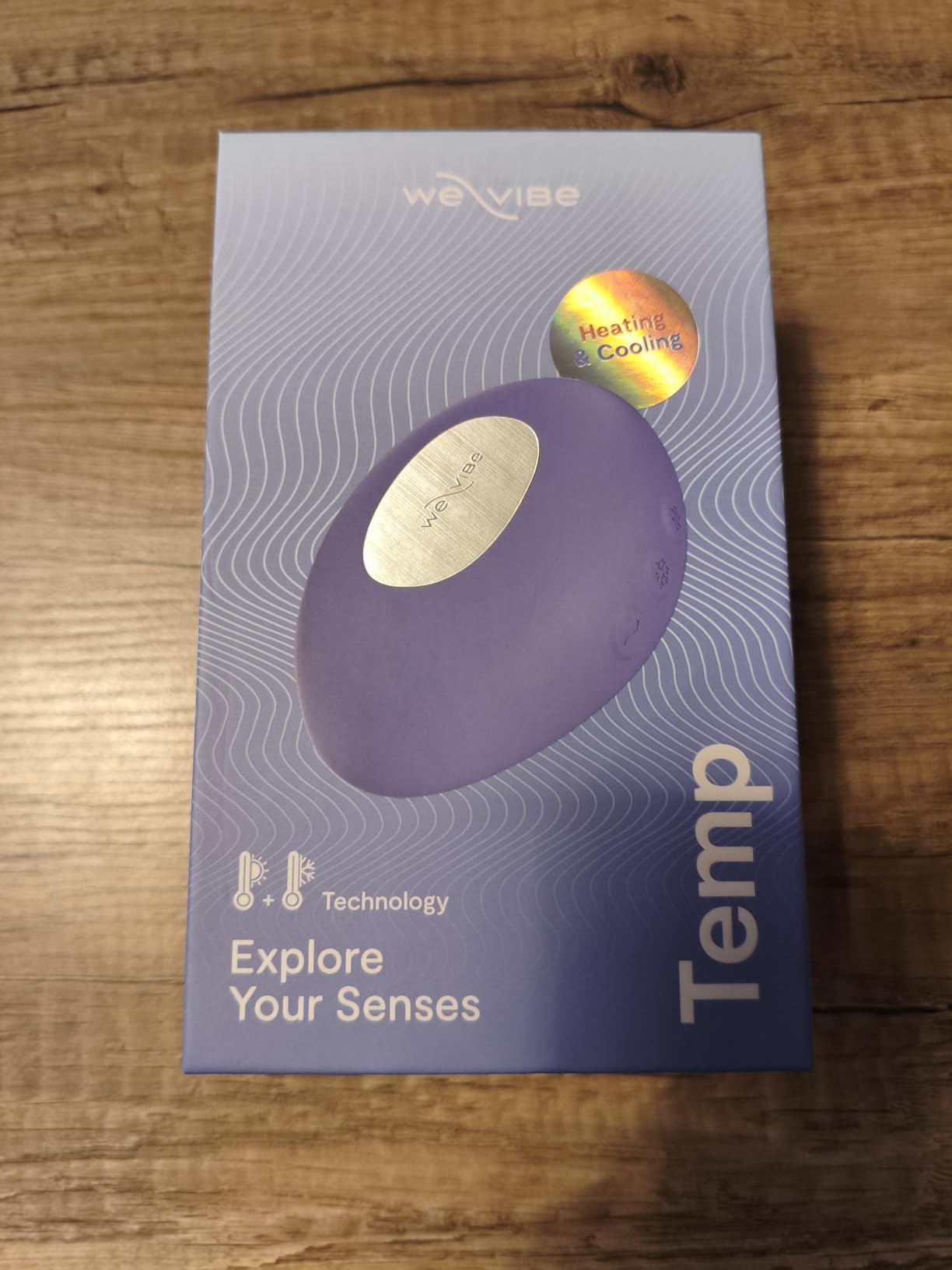 We-Vibe Temp stimolatore clitorideo caldo-freddo arancione