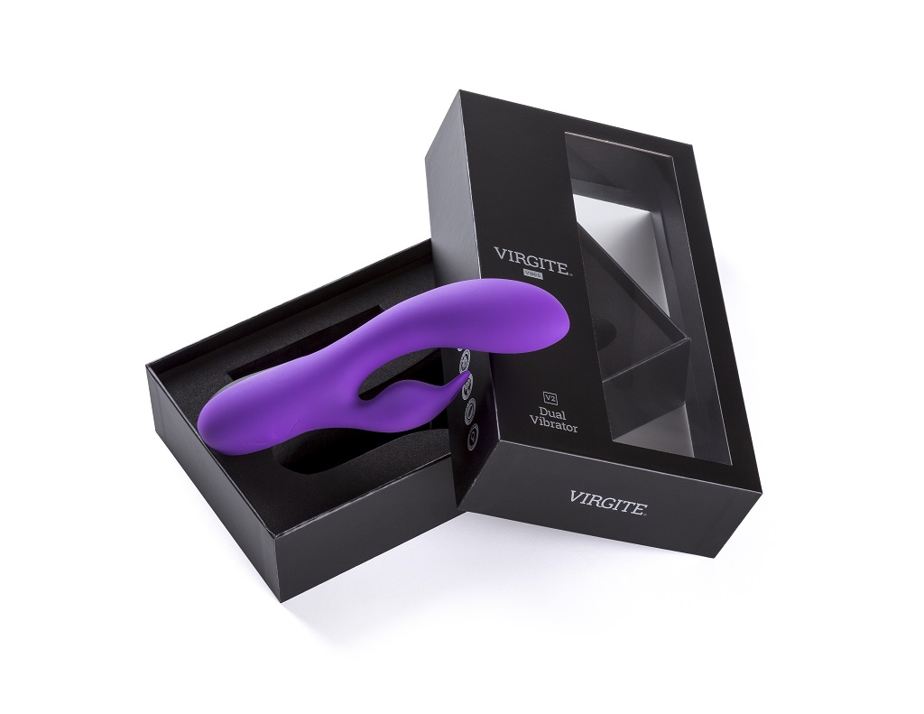 Virgite Love Hit V1 vibratore viola ricaricabile clitoride