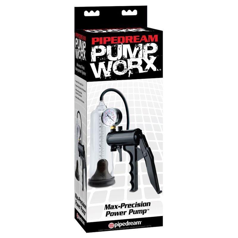 Pump Worx Max-Precision Power Pump pompa pene con manometro