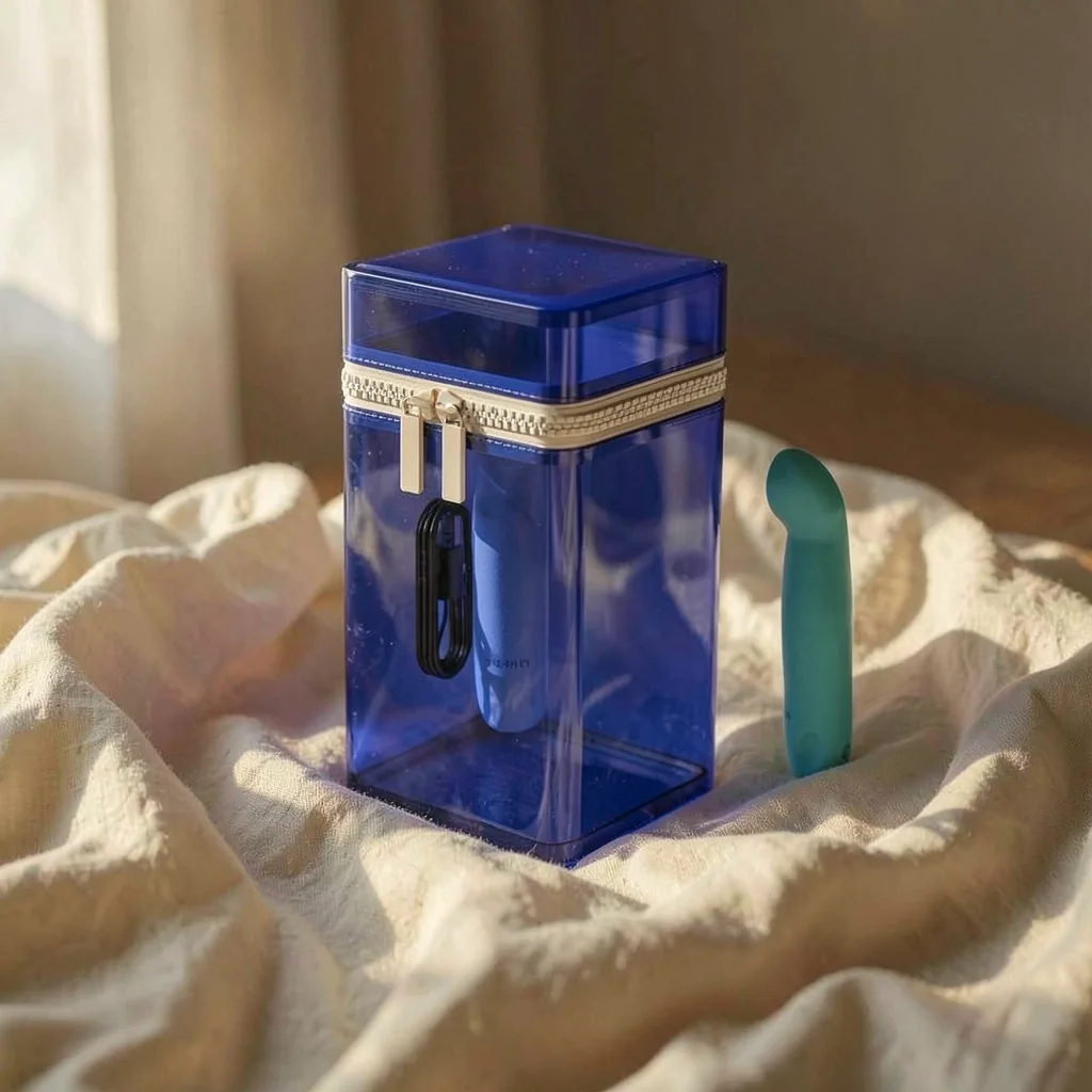 B Swish Bcute Curve Infinite Classic vibratore blu silicon