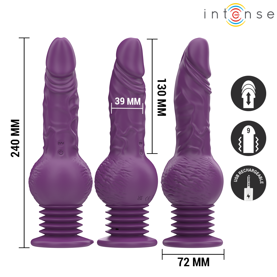 Frutille Intense Tatum vibratore up & down 2 motori